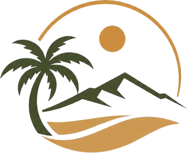 Escape to Nature Resort Oman Logo landscape