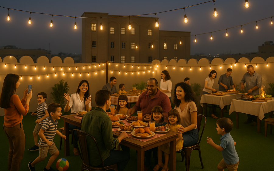 Baqar Night on the Rooftop of Sur Hotel - Rooftop BBQ Night at Sur Hotel