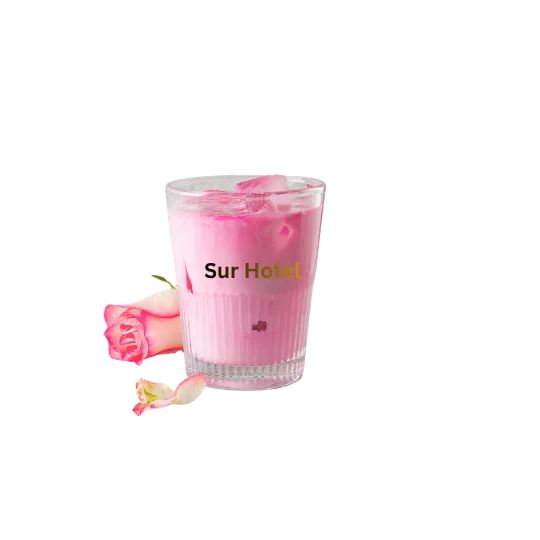 Rose Latte Ice