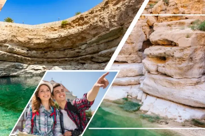 Wadi Shab and Bimmah Sinkhole tour from Sur, Oman